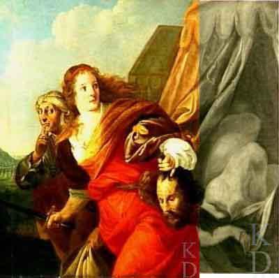 Judith with the head of Holofernes, Nicolaes van Helt Stockade